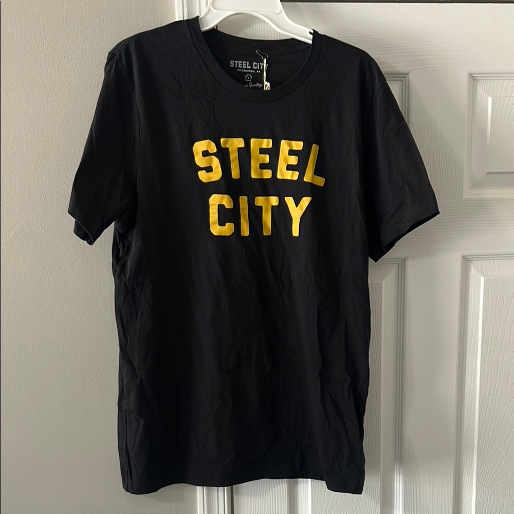 Steel City Black T-Shirt - Pittsburgh